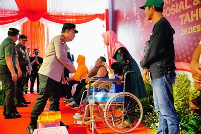 Hadiri Deklarasi Pemilu Damai di Jatim, Kapolri: Perbedaan Pilihan Jangan Jadi Permusuhan