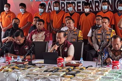 Sejak September hingga Akhir 2023, Satgas P3GN Tangkap 11 Ribu Tersangka Narkoba