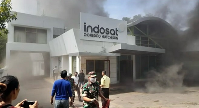 Kebakaran di Kantor Indosat Semarang Picu Gangguan Sinyal pada Awal Tahun Baru