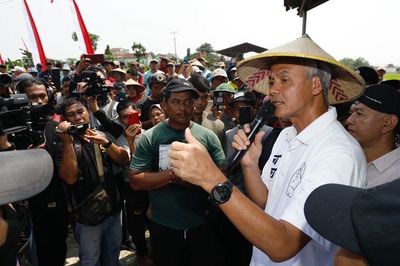 Di Hadapan Ribuan Petani di Demak, Ganjar Bertekad Hapuskan Kredit Macet Petani