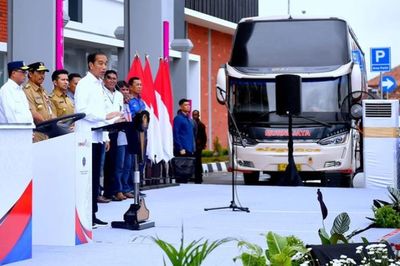 Jokowi Resmikan Empat Terminal Penumpang Tipe A di Pulau Jawa