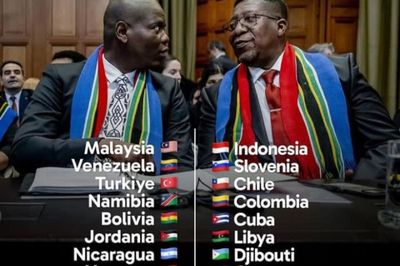 11 Negara Baru Bergabung dengan Afrika Selatan dalam Aksi Menentang Kasus Genosida Israel di ICJ