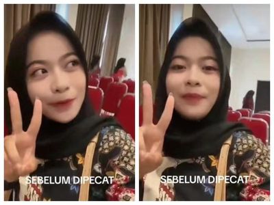 Wanita Cantik Ini Dipecat dari KPPS Usai Video Pose 2 Jari Viral