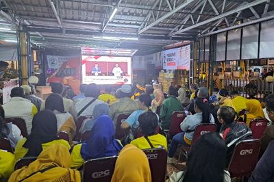 Nobar Debat Capres Kelima, Sekretaris DPD Partai Golkar: Prabowo Nggak Terpancing!