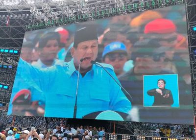 Kampanye Akbar Dimajukan Beberapa Jam, Prabowo: Saya Dapat Laporan Peserta Berdiri Sejak Pagi