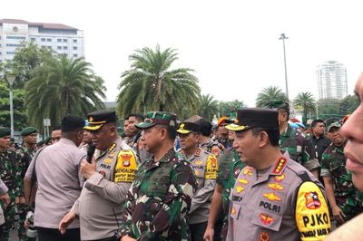 Penglima TNI-Kapolri Pastikan Proses Pemungutan Suara Aman Hingga Siang Ini
