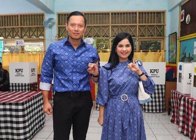 Usai Mencoblos, AHY: Ini adalah Kebahagiaan Setelah Berbulan-bulan Mengalami Dinamika Kampanye
