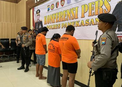 Kompak Curi Belasan Motor, Pasangan Suami istri di Pamekasan Ditangkap Polisi