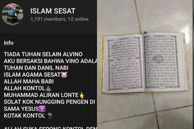 Viral Grup Telegram Islam Sesat Berisi Penistaan Agama, Seorang Pria Langsung Diamankan Polisi di Banten