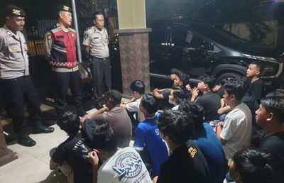 Polsek Pancoran Amankan 31 Remaja yang Melakukan SOTR, Panggil Orang Tua dan Guru