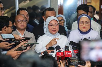 Menaker Apresiasi Penyedia Layanan Aplikasi Berikan Insentif Bagi Mitra Kerja