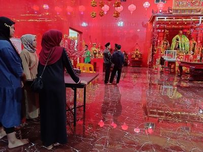 Gandeng GP Ansor, Umat Konghucu Gelar Buka Puasa Bersama di Klenteng Kwan Kong Parepare