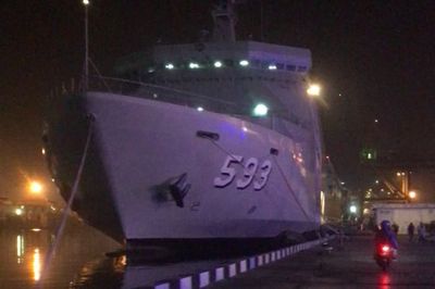 Potret Suasana Mudik Gratis Naik Kapal Perang TNI AL