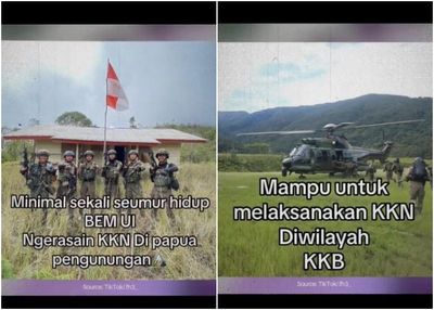 Viral TNI Tantang BEM UI KKN di Papua Usai Dikritik soal KKB, Mabes Polri Beri Penjelasan