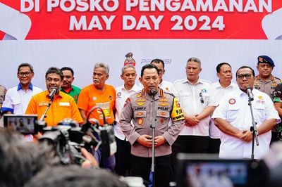 Kapolri Bentuk Timsus Lindungi Hak Buruh di Aksi May Day Kemarin