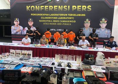 Terkuak! Pabrik Ganja Sinte di Sentul Edarkan Barang ke Seluruh Indonesia, Transaksinya Pakai Kripto