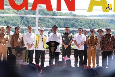 Antisipasi Krisis Air, Presiden Jokowi Resmikan Bendungan Ameroro dan Penataan KSPN Wakatobi di Sultra