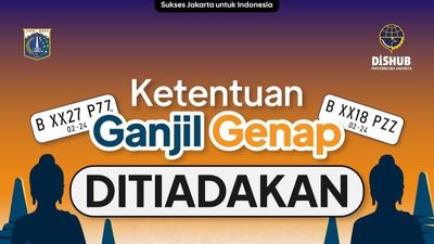 Libur Waisak 23-24 Mei 2024, Aturan Ganjil Genap Jakarta Ditiadakan!