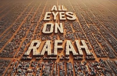 Viral di Medsos Slogan All Eyes on Rafah : Dukungan Dunia untuk Gaza