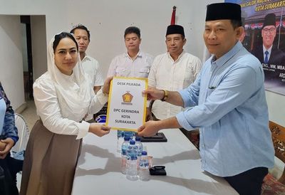 Ketua Relawan Prabowo-Gibran, Diah Warih Anjari Daftar Wali Kota Solo Lewat Gerindra dan PSI
