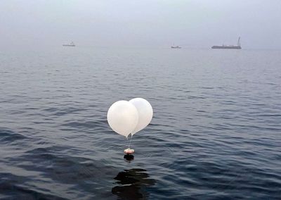 Pembelot Korea Utara Kembali Menerbangkan 330 Balon Berisi Sampah