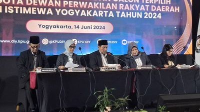KPU DIY Tetapkan Anggota Dewan Provinsi, 29 Persen Orang Baru