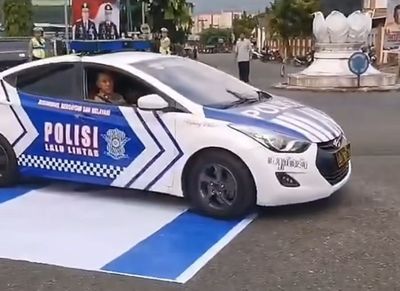 Mobil Polantas Lindas Bendera Israel di Banjarnegara, Kasat Lantas: Spontan, Bukan Disengaja!