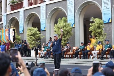 Menteri PUPR Minta Mahasiwa KKN UGM Belajar Budaya Masyarakat
