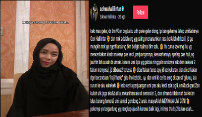 Sohwa Halilintar Beri Dukungan ke Ibunda Usai Candaan Haji Thariq Viral