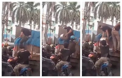 Viral Aksi Kawanan Bajing Loncat Colong Besi Gelongongan di Cakung, Polisi Turun Tangan
