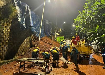 Jasa Marga Ungkap Penyebab Longsor Dinding Tol JORR Bintaro