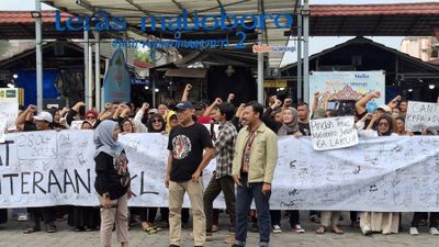 Dalam Aksi terkait Relokasi Jilid 2, PKL TM2 Respons Pernyataan Sultan Hamengku Buwono X