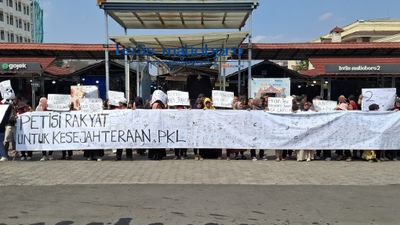 Pedagang Teras Malioboro 2 Kembali Demo, Singgung 'Mr R' yang Diduga Tanda Tangani Relokasi PKL