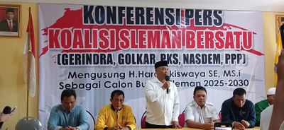 Koalisi Sleman Bersatu Resmi Dukung Harda Kiswaya di Pilkada Sleman 2024!