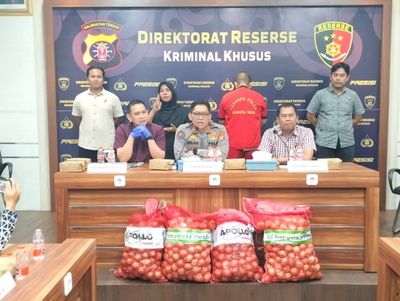 Angkut 8,4 Ton Bawang Bombay Ilegal di Kalteng, 1 Pelaku Diciduk Polisi