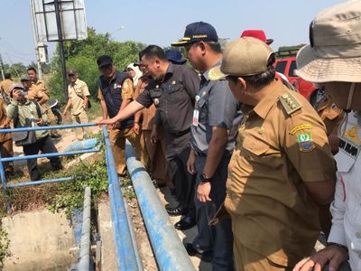 Ribuan Hektar Sawah Kekeringan, Pj Bupati Bekasi Janjikan Solusi Jangka Panjang