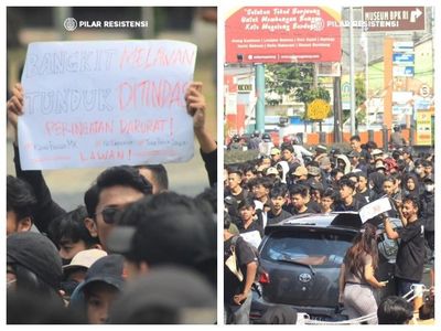 Beginilah Aksi Protes oleh Kalangan Mahasiswa di Magelang Kawal Putusan MK
