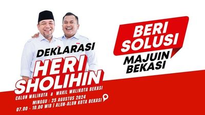 Heri Koswara-Sholihin Siap Deklarasi Maju untuk Pilkada Kota Bekasi