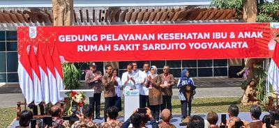 Presiden Jokowi Resmikan Gedung Baru Pelayanan Ibu dan Anak di RS Sardjito : Seperti Hotel Bintang 5!