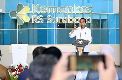 Dengan Investasi Triliunan, Presiden Jokowi Resmikan RS Kemenkes di Surabaya