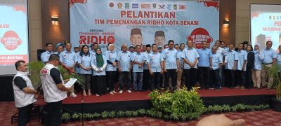 Pasangan Tri Adhianto-Abdul Harris Bobihoe Tunjuk Sudjatmiko Sebagai Ketua Tim Pemenangan Untuk Pilkada Kota Bekasi