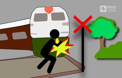 Merinding! Pria Melompat ke Arah KRL yang Melintas di Tangerang, Korban Langsung Tewas!