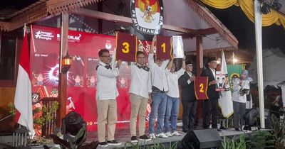 Pilkada Kota Jogja: Heroe - Supena Nomor Urut 1, Hasto - Wawan Nomor Urut 2, Afnan-Singgih Nomor Urut 3