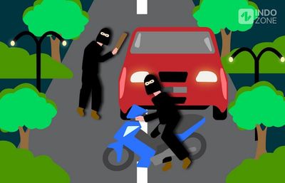 Sedang Istirahat di GT Pondok Pinang, Sopir Truk Malah Dirampok hingga Diserang Pakai Sajam