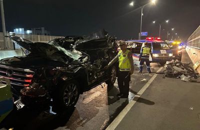 Kronologi Kecelakaan Maut di Tol Layang Makassar Tewaskan Istri dan Anak Pemilik Pallubasa Serigala!