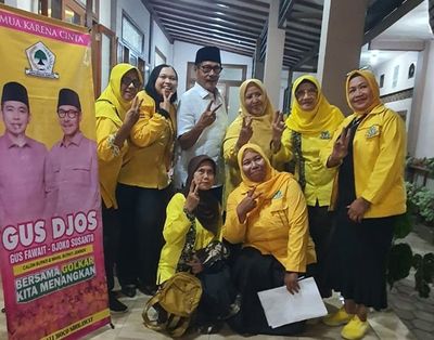 Cawabup Djos Sapa Anggota Partai Golkar: Besok Wabup Bukan Ban Serep!