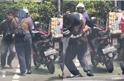 Viral Pria Banting Wanita ala SmackDown di Jaksel, Begini Kronologinya!