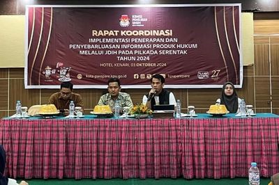 Bahas Hal Penting, KPU Kota Parepare Rapat Koordinasi