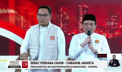 Strategi Atasi Polusi di Debat Cagub DKI, Paslon RK-Suswono Targetkan Penanaman 3 Juta Pohon