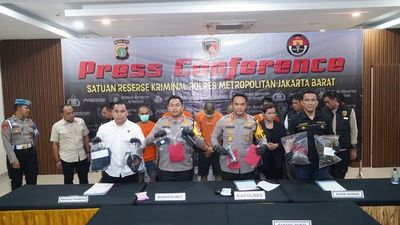 Kawanan Begal Berpistol di Jakbar Ditangkap, Kerap Sasar Sopir Ojol